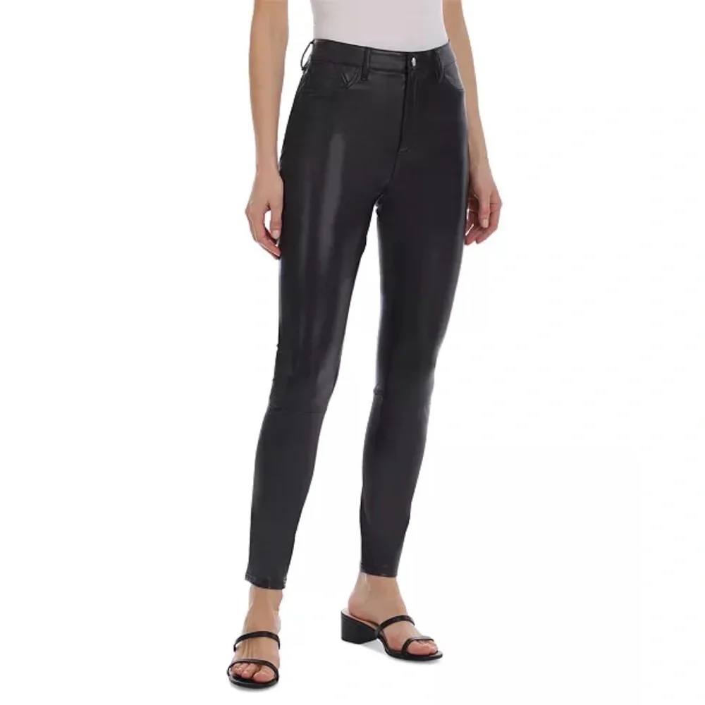 Avec Les Filles Faux Leather Pants - Picture 2 of 9